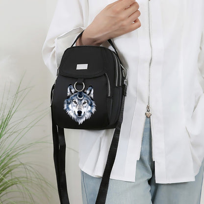2D Flat Printing 1pc Guardian 17 Pattern Bag Hand-held Daily High-end Crossbody Bag, Can Be Used as a Shoulder Crossbody Bag When Traveling Abroad, a Versatile Neutral Bag, Mobile Phone Bag for Daily Commuting, the Pattern Position May Deviate