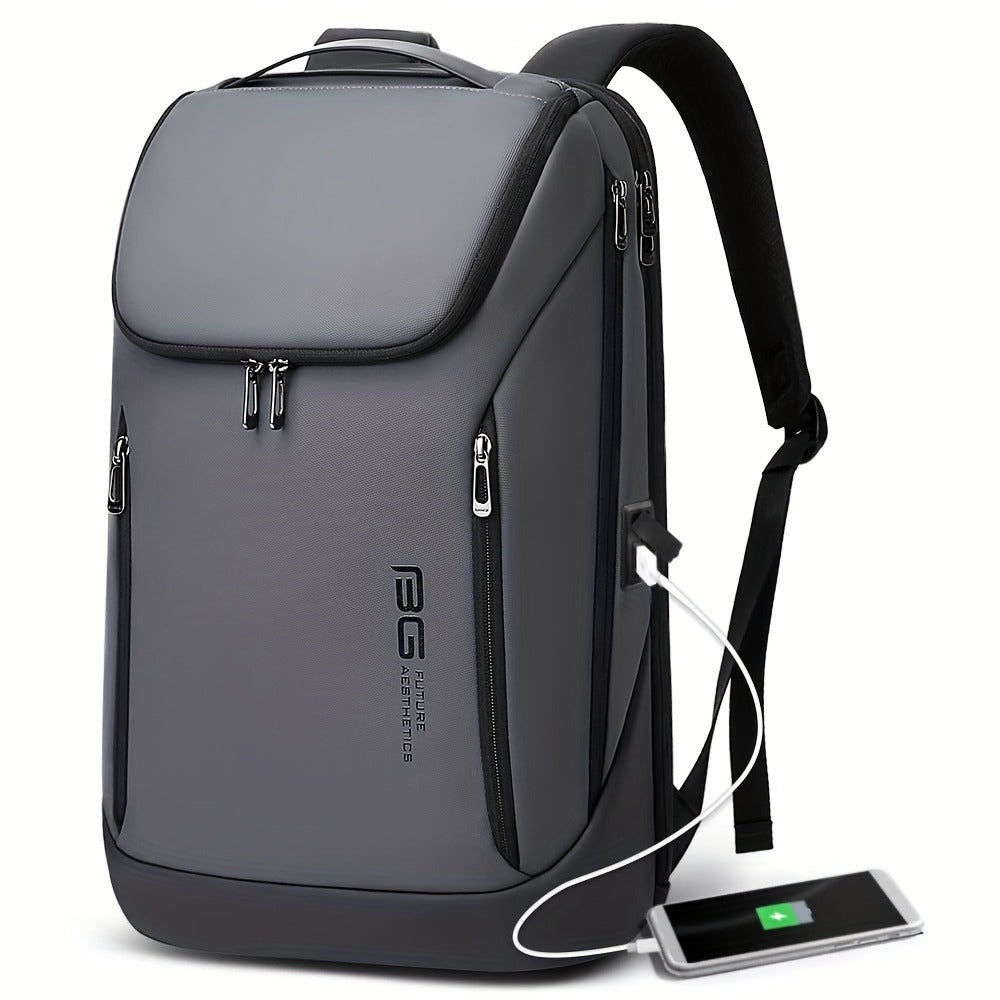 Laptop Backpack – USB Charging, Large Capacity, Trolley Sleeve, for Travel & Work | Bag Vero – detail view 13