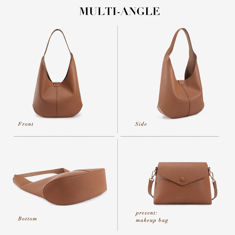 Crossbody Bag for Women – 2 Piece, 3 Colors, Vegan Leather | Bag Vero – detail view 8