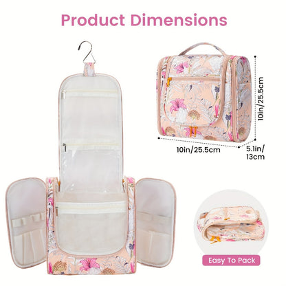 Travel Makeup Bag – 17 Colors, Large Capacity, Multi Pocket, Lightweight | Bag Vero – detail view 49