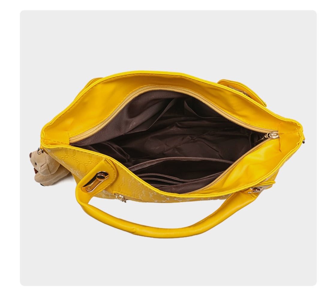 2025 New Trendy Leisure Four-Piece Set for Mothers And, Women'S Single-Shoulder Crossbody Handbag