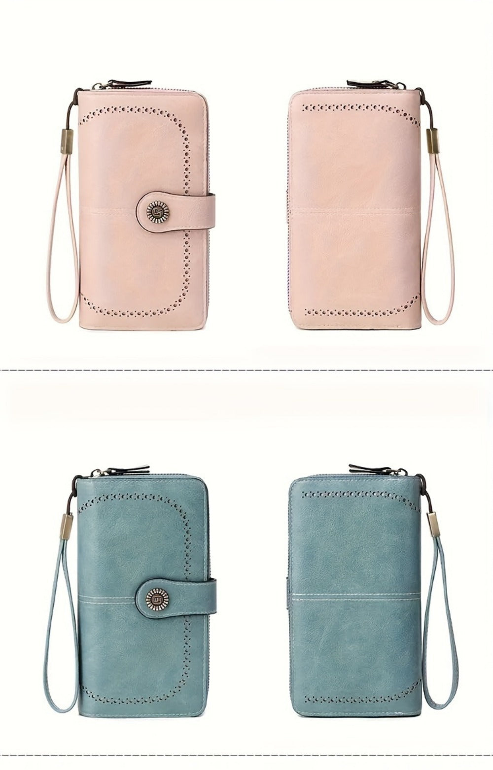 Women's Wallet – Large Capacity, Rfid Wristlet Bowknot Badge Large | Bag Vero – detail view 28