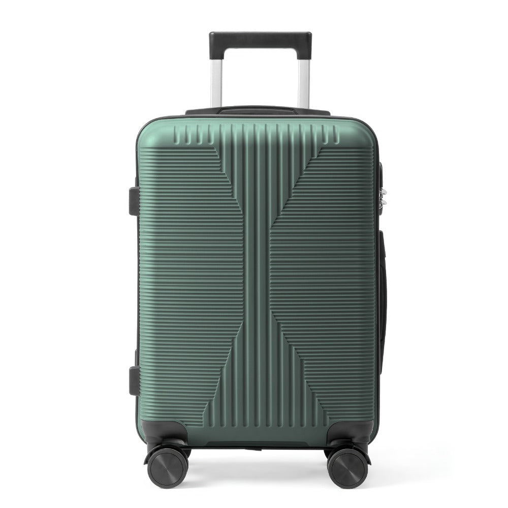 Luggage, 1pc PP Durable Suitcase with Spinner Wheels, Hard Shell Lightweight Luggage, Large Checked Travel Suitcases, 20/ 24/ 28 Inch, for Short Trips, Returning to School, Business Trips, Gift