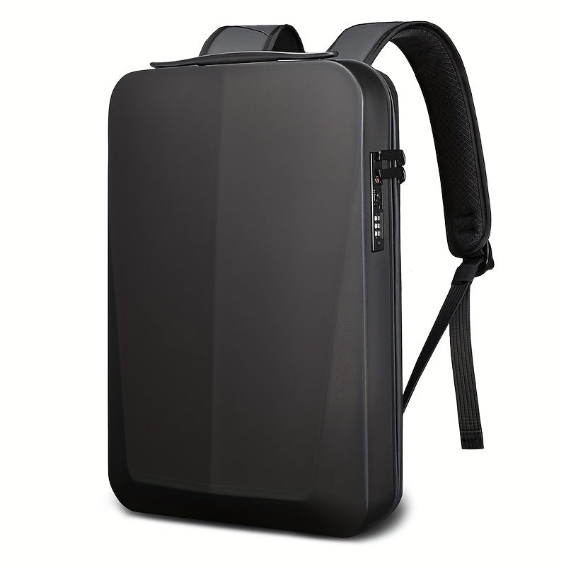 Resilvery New Ultra-Thin Men'S Business Backpack Hard Shell Backpack Laptop E-Sports Business Anti-Theft Computer Bag Hardcore Backpack