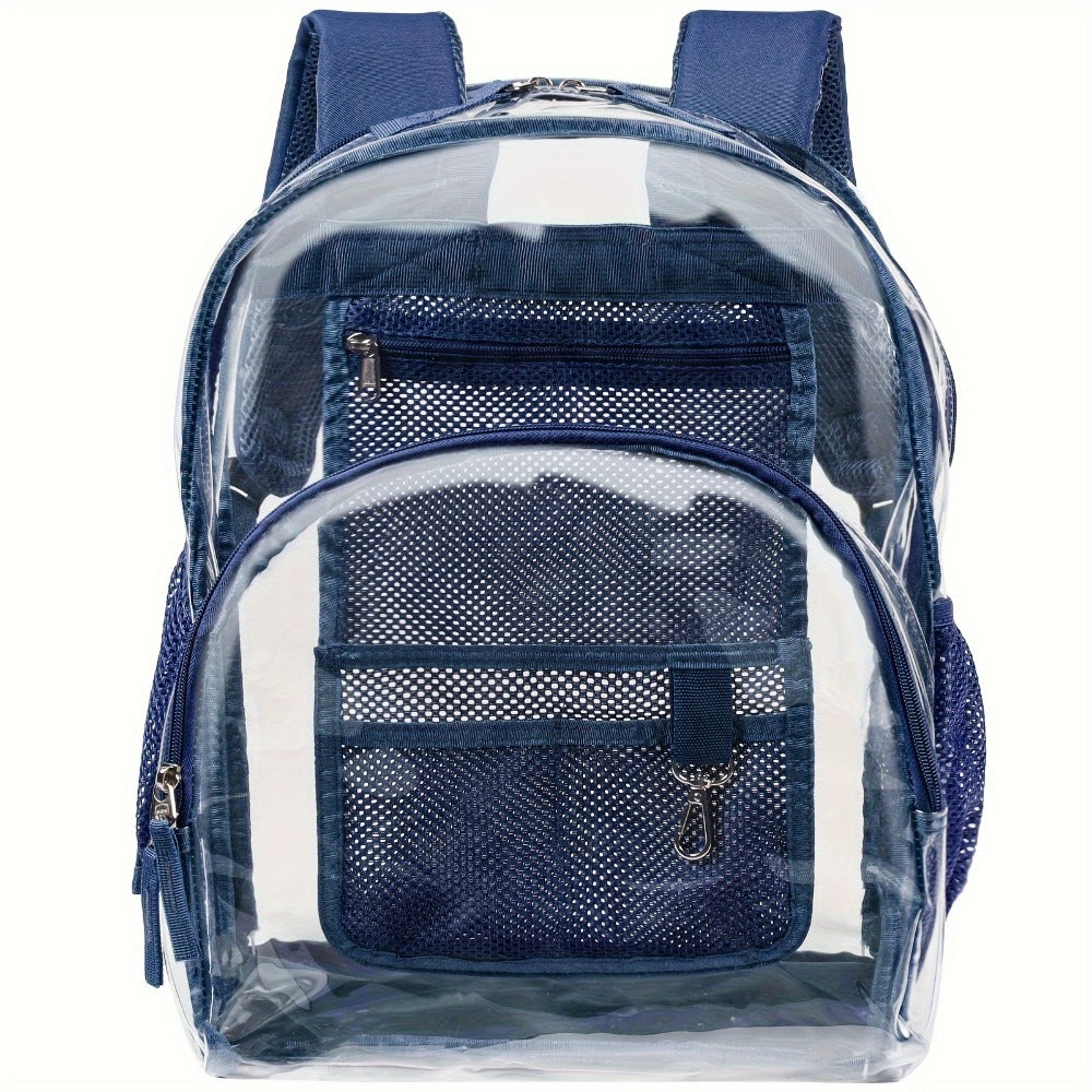 Backpack for Women – PVC, Clear, Transparent, for Travel & Work | Bag Vero – detail view 15