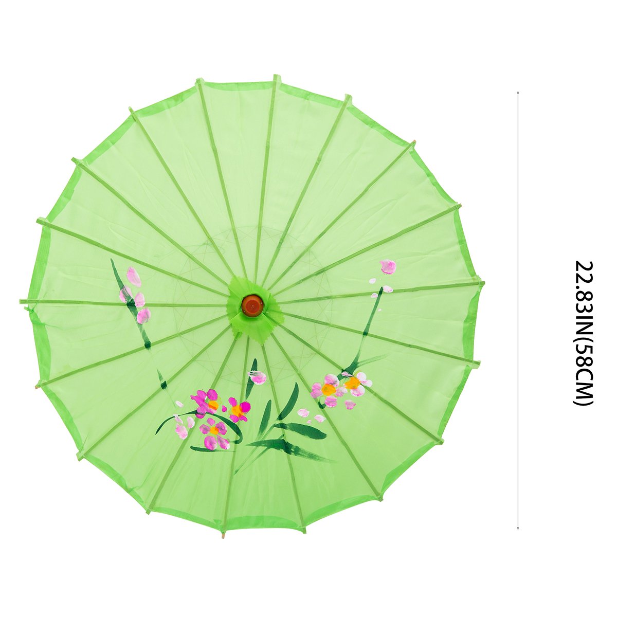 Small 22" Japanese Chinese Umbrella Parasol Ideal for Weddings, Parties, Photography, Costumes, Cosplay, and Decorative Events