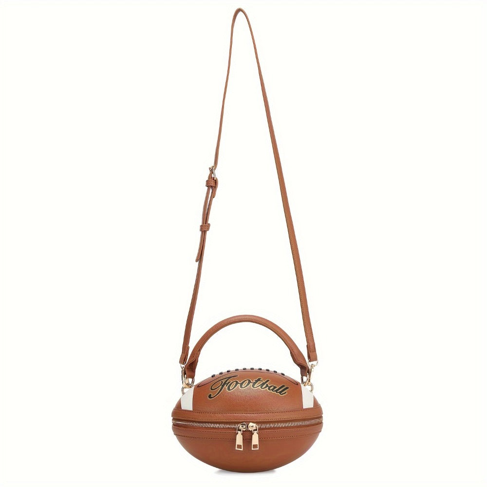 Crossbody Bag for Women – Denim, American Football Style Novelty Rugby | Bag Vero – detail view 26