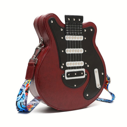 Crossbody Bag for Women – Guitar Shaped Y2k Punk Style | Bag Vero – detail view 3