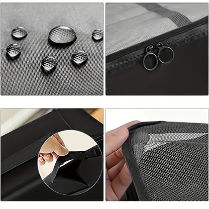 9pcs Portable Travel Storage Bag Set - Organize Your Clothing, Shoes, And Underwear with Ease - Perfect for Luggage And Suitcase Packing Slogan Graphic Travel Storage Bag Portable with Shoe Toiletry And Laundry Bags School Supplies School Stuff