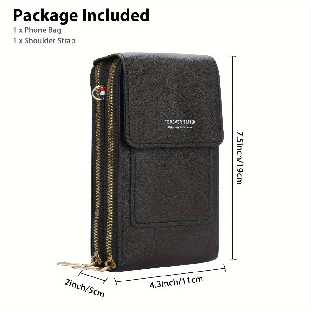Women's Wallet – PU Leather, Mini, Adjustable Strap | Bag Vero – detail view 9