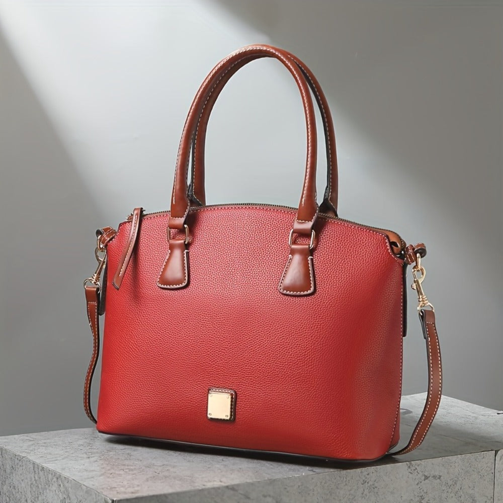 Crossbody Bag for Women – Textured Satchel Vintage Western Colorblock | Bag Vero – alternate view