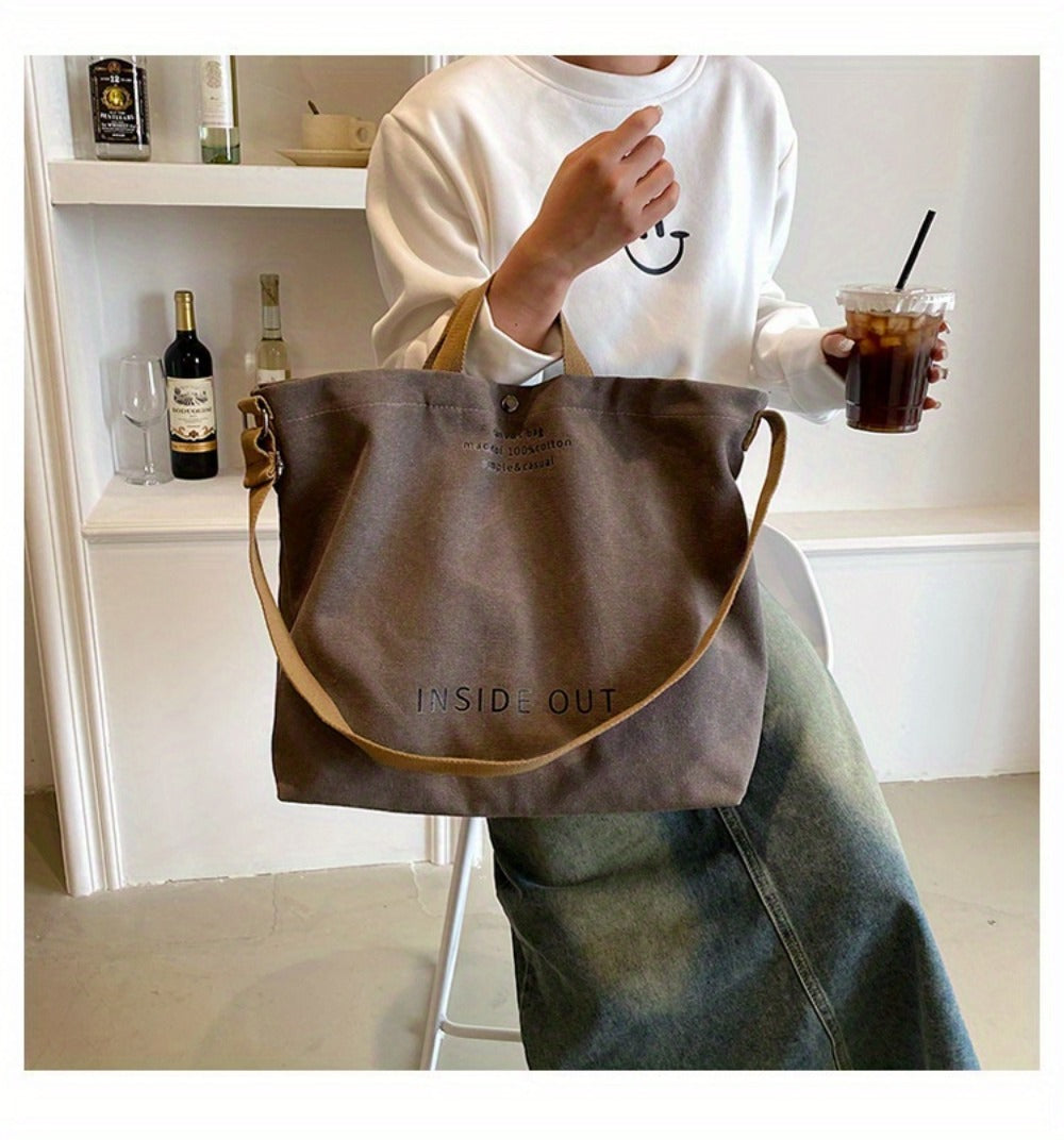 Crossbody Bag for Women – 5 Colors, Canvas, Large Capacity, for Travel & School | Bag Vero – detail view 26