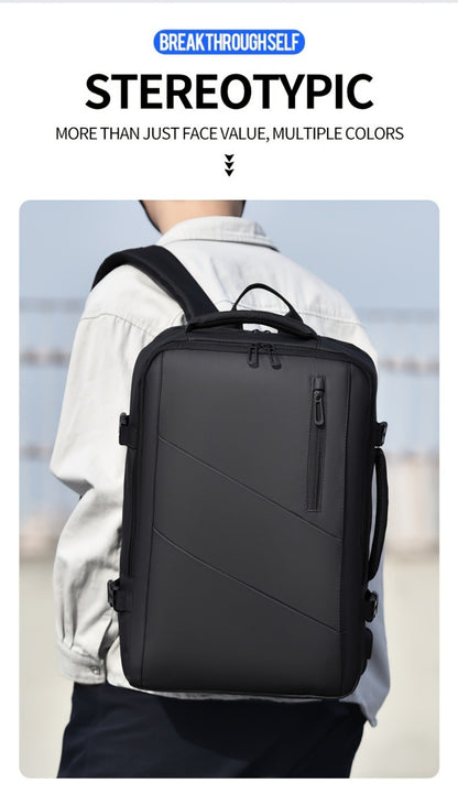 Backpack for Women – Nylon, Convertible, Multi-Pocket, for Travel & Work | Bag Vero – detail view 16