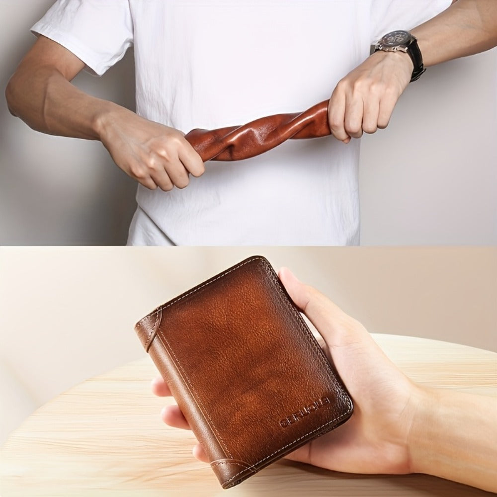 Men's Wallet – RFID Blocking, Short Trifold Money Clip Rfid | Bag Vero – detail view 7