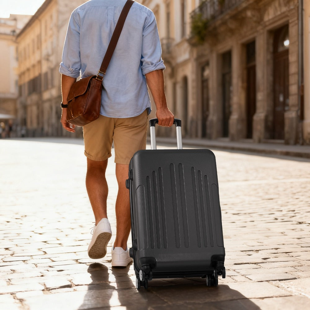 20/24/28 Inch Carry On Luggage, Airline Approved Hard Shell Carry On Suitcase with Wheels, TSA Approved Lock, Lightweight Hard Case Travel Luggage