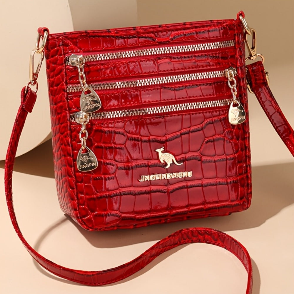 Crossbody Bag for Women – PU Leather, Adjustable Strap, Compact, for Everyday Use | Bag Vero – detail view 9