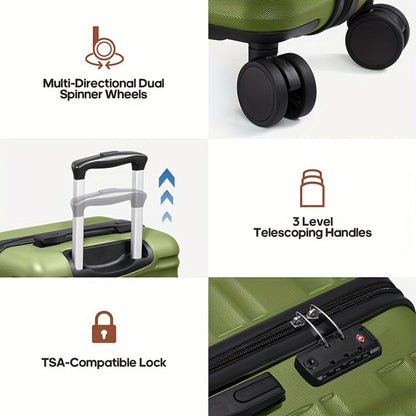 Travel Toiletry Bag – 3 Piece, 20 Inch, TSA Lock | Bag Vero – detail view 14