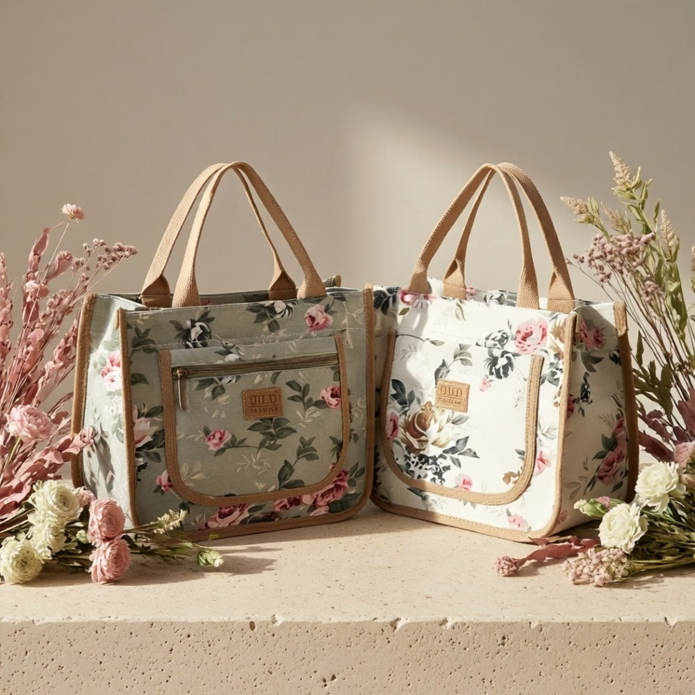 Tote Bag for Women – 2-Pack, Canvas, for Work & Everyday Use | Bag Vero – detail view 6