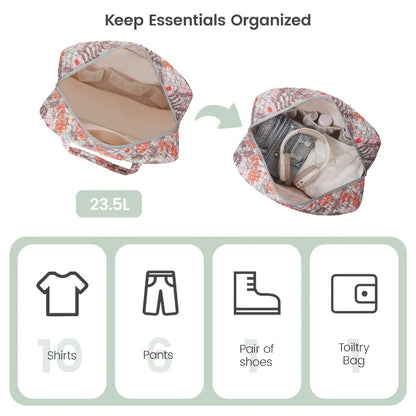 Travel Makeup Bag – Quilted, Trolley Sleeve, for Travel | Bag Vero – detail view 23