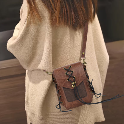 Crossbody Bag for Women – for Travel & Everyday Use, Handmade Woven Hemp Rope Vintage | Bag Vero – detail view 5