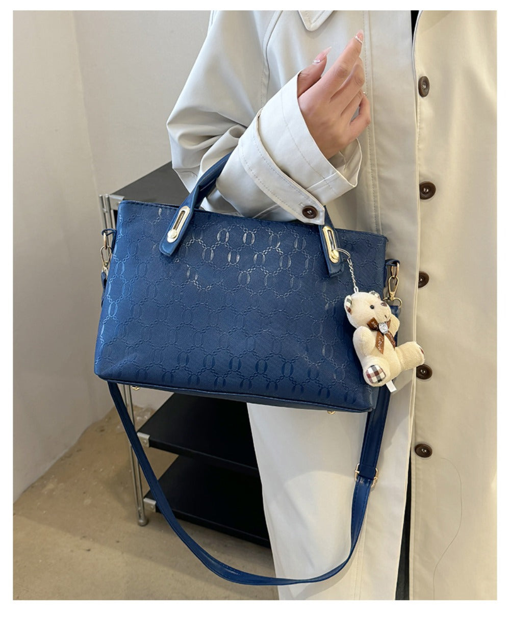 2025 New Trendy Leisure Four-Piece Set for Mothers And, Women'S Single-Shoulder Crossbody Handbag