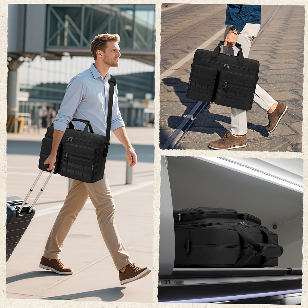 Laptop Bag – 17.3 Inch, for Travel & Work | Bag Vero – detail view 8