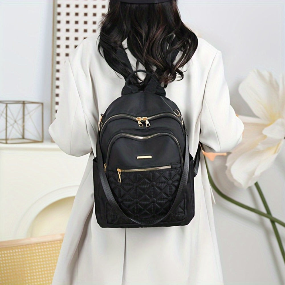 Travel Backpack – Nylon, Water Resistant, for Travel & Work | Bag Vero – detail view 13