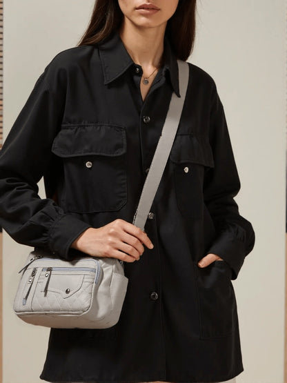 Large Capacity Nylon Shoulder Bag with Adjustable Shoulder Strap And Anti-Theft Zipper Closure- Suitable for Holiday Gifts, Birthday Gifts, Valentine's Day Gifts, Perfect Holiday Gift for Family & Friends, Must-Have for The Christmas Season