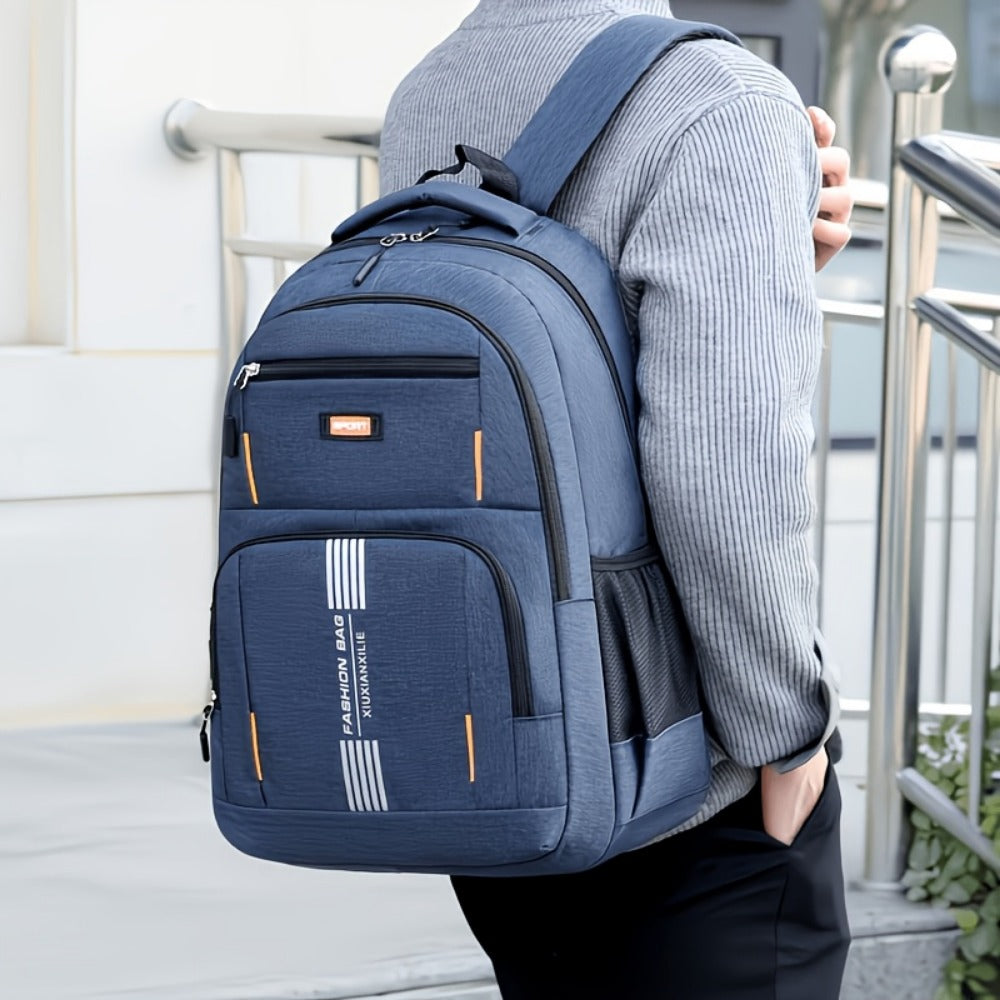 Laptop Backpack – 3-Piece, Large Capacity, for Travel & Work | Bag Vero – detail view 10