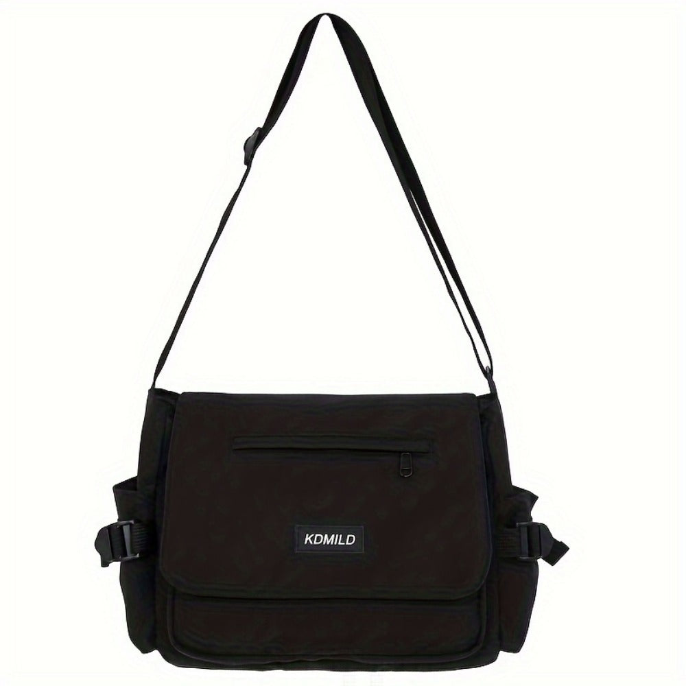 Men's Crossbody Bag – Polyester, Large Capacity, for Travel & Work | Bag Vero – detail view 9