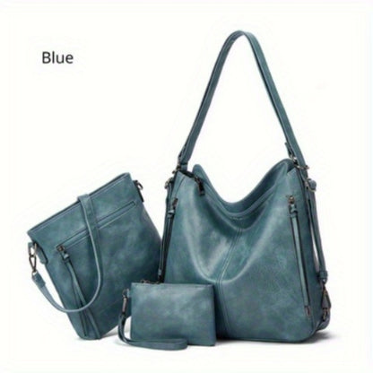 Backpack for Women – 3-Piece, Large Capacity, Convertible, for Travel & Work | Bag Vero – detail view 29