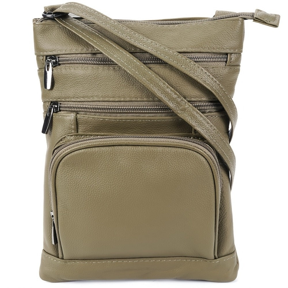 Laptop Bag – 10 Colors, Genuine Leather, Adjustable Strap | Bag Vero – detail view 34