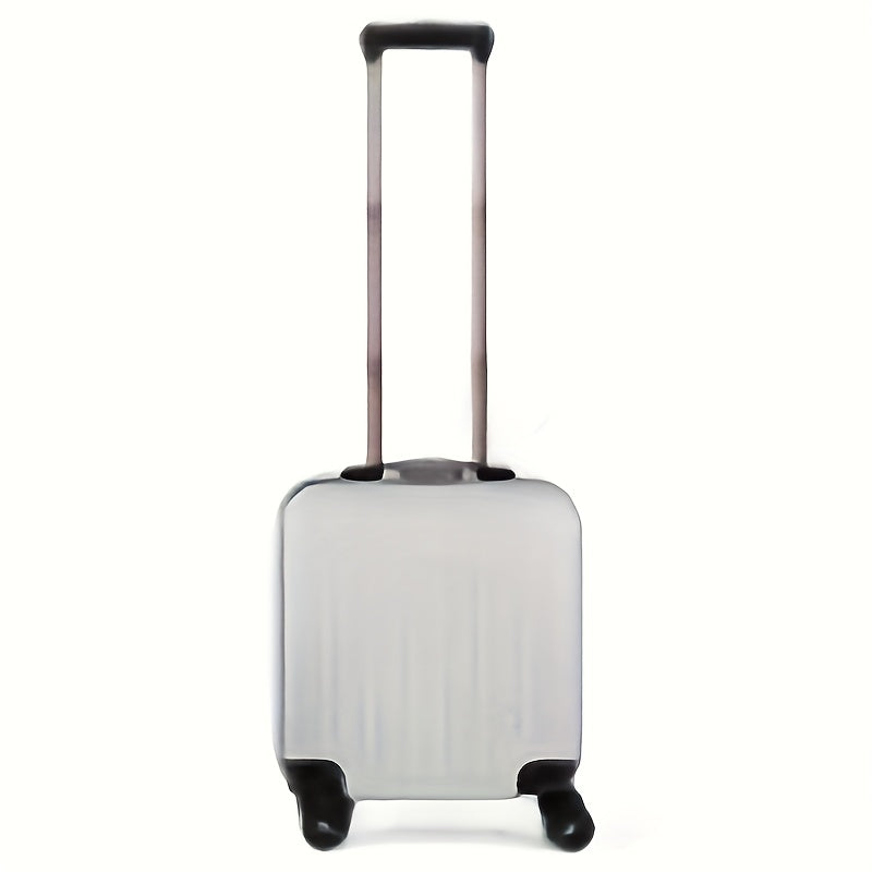 18 Inch Square Boarding Carry On Suitcase, Hardside Small Suitcase with Spinner Wheels Lightweight Rolling Cabin Suitcase, Multi-Color Suitcase, for Office