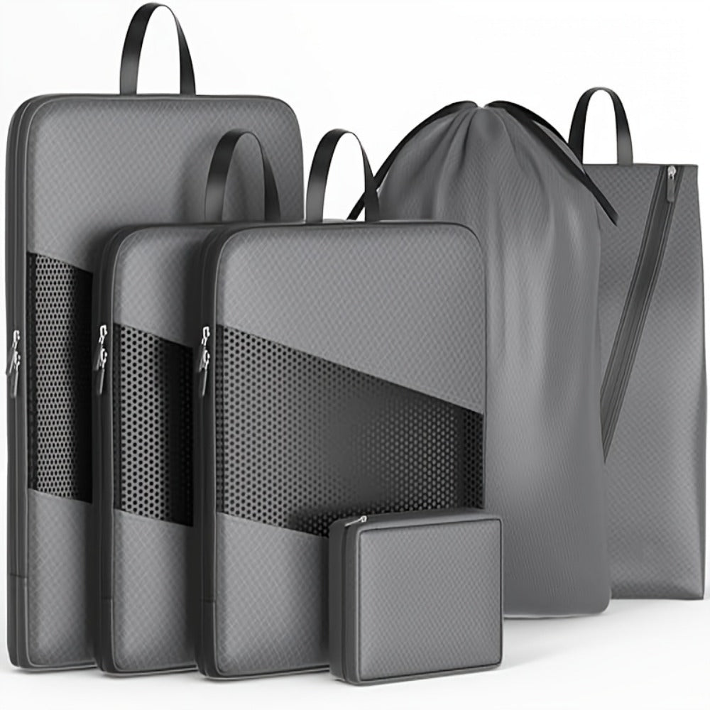 Travel Organizer Bag – for Travel, Compression Packing Cubes Set Of | Bag Vero – detail view 4
