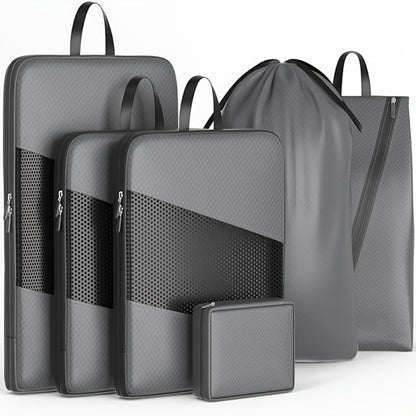 Travel Organizer Bag – for Travel, Compression Packing Cubes Set Of | Bag Vero – detail view 4