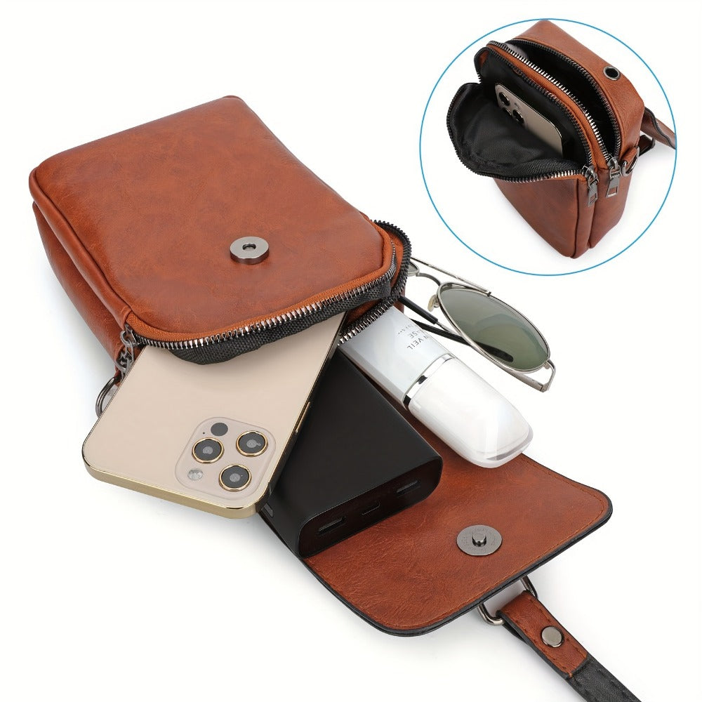 Women's Wallet – PU Leather, Mini, Adjustable Strap | Bag Vero – detail view 6
