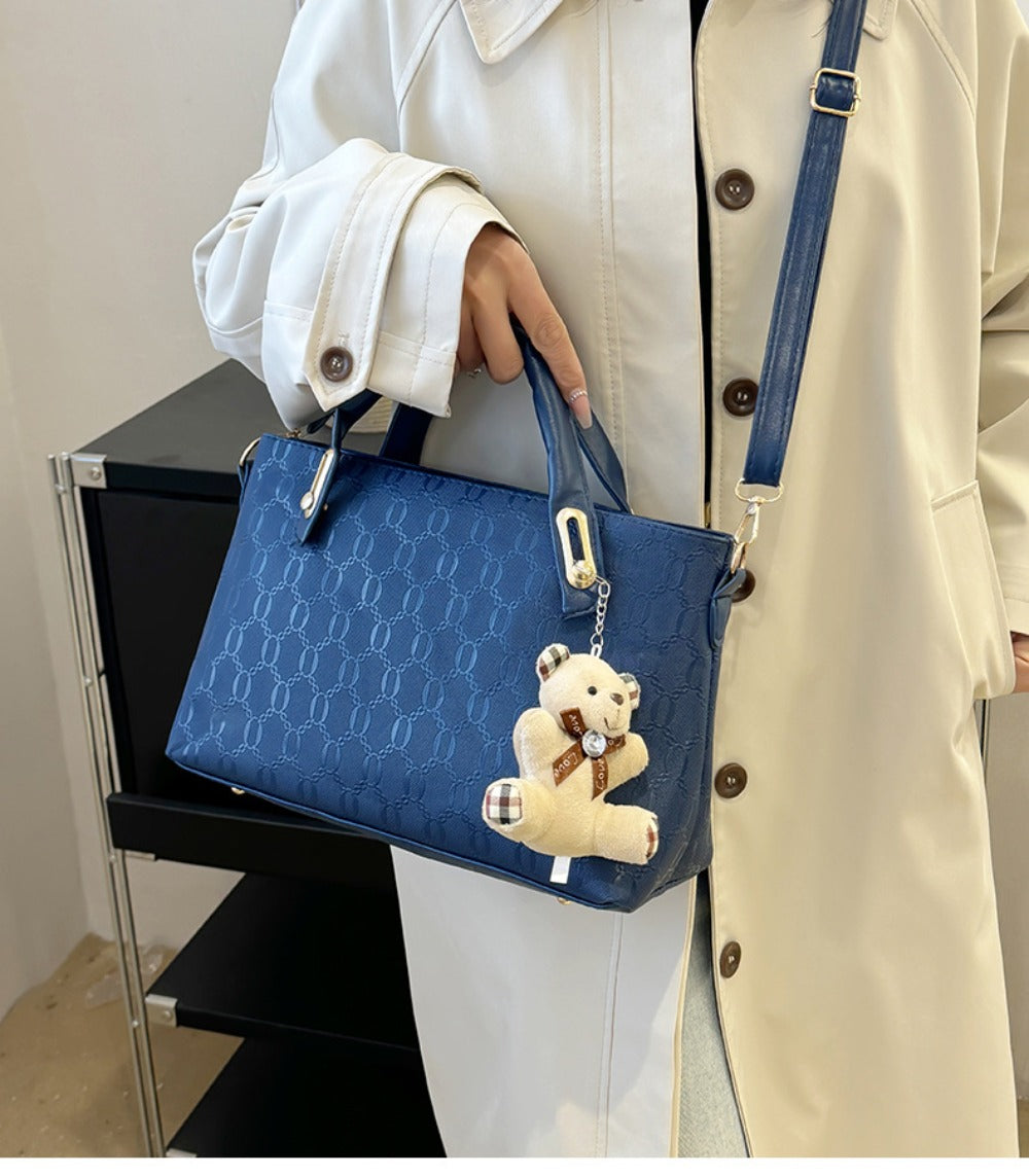 2025 New Trendy Leisure Four-Piece Set for Mothers And, Women'S Single-Shoulder Crossbody Handbag