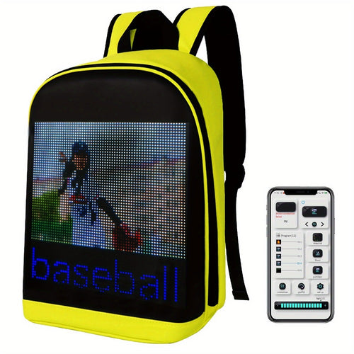 Backpack for Women – Led Smart Pixel Display Screen | Bag Vero – front view