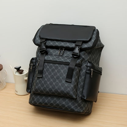 Backpack for Women – PU Leather, Multi-Pocket, Lightweight, for Travel & School | Bag Vero – front view