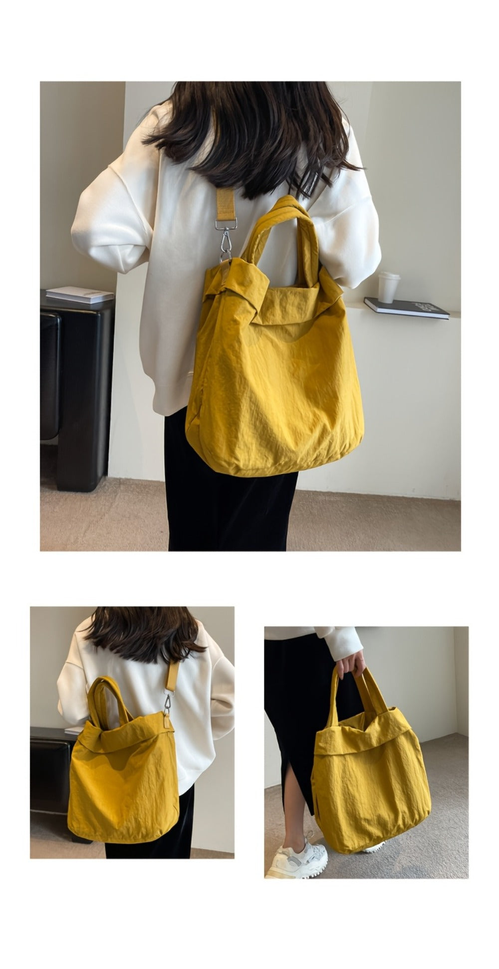 Backpack for Women – 2 Piece, 4 Colors, Large Capacity, for Work & School – detail view 19