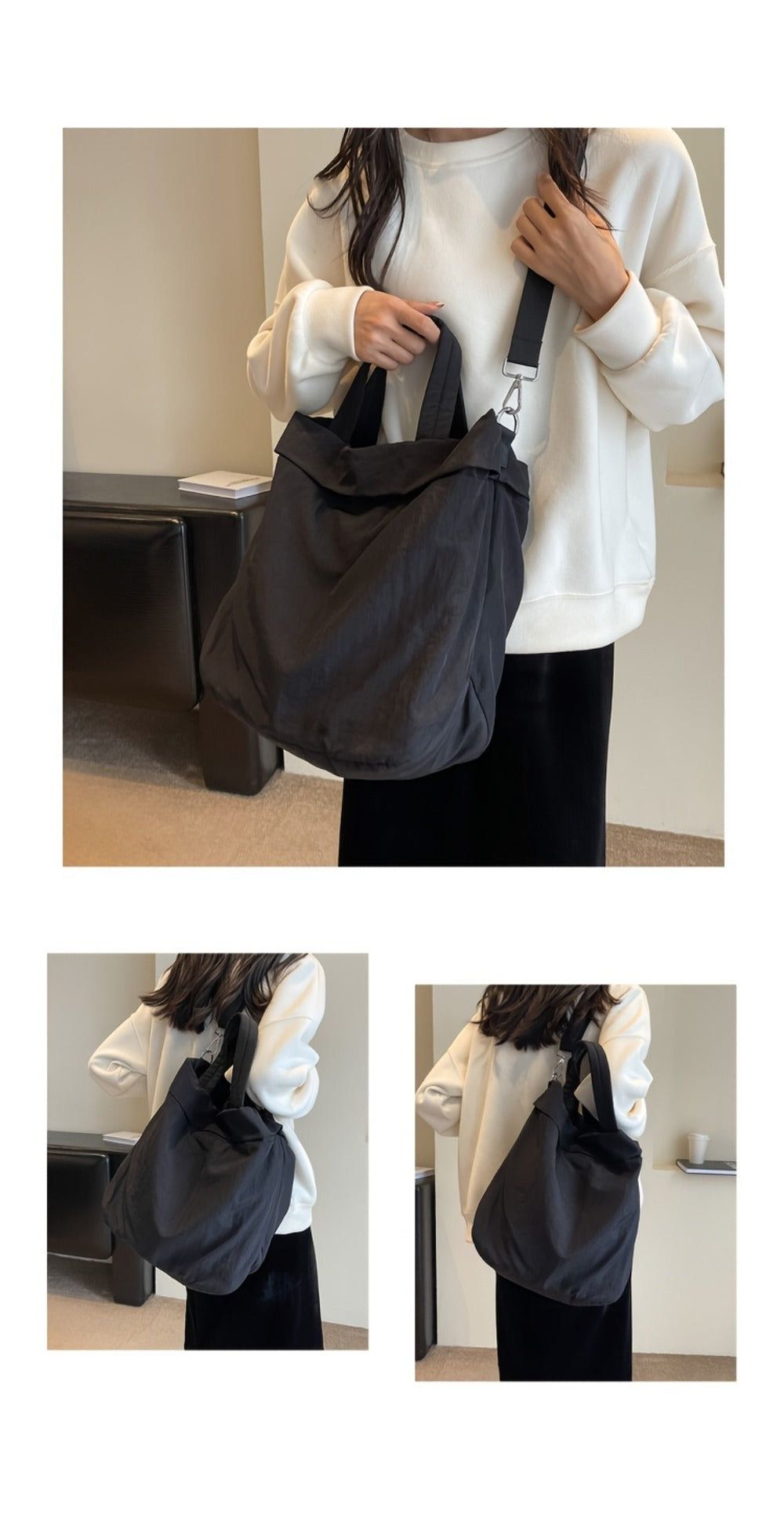 Backpack for Women – 2 Piece, 4 Colors, Large Capacity, for Work & School – detail view 20