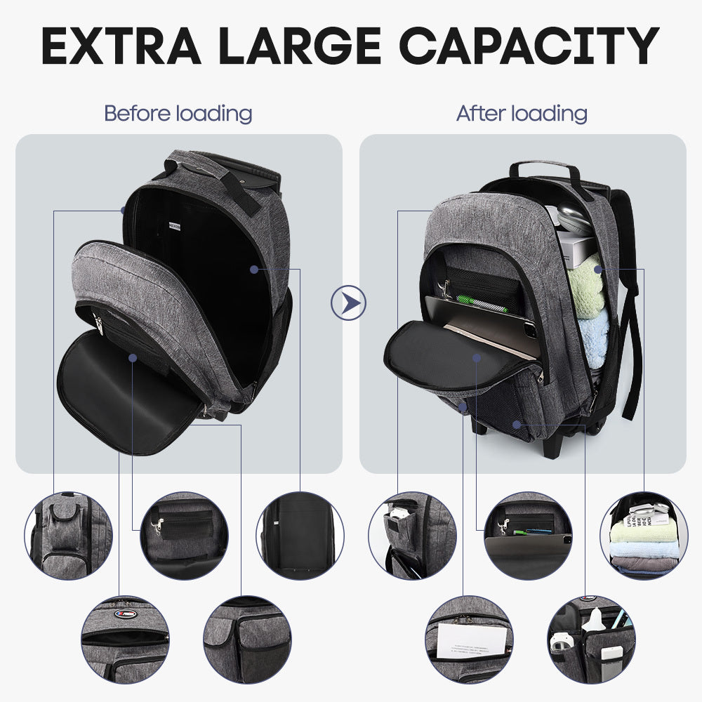 Backpack for Women – 20 Inch, 2 In, Convertible, Waterproof – detail view 22