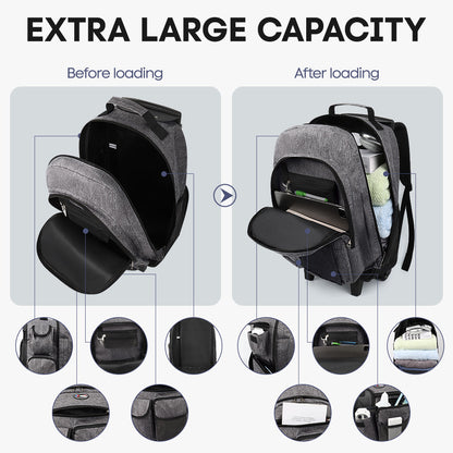 Backpack for Women – 20 Inch, 2 In, Convertible, Waterproof – detail view 22