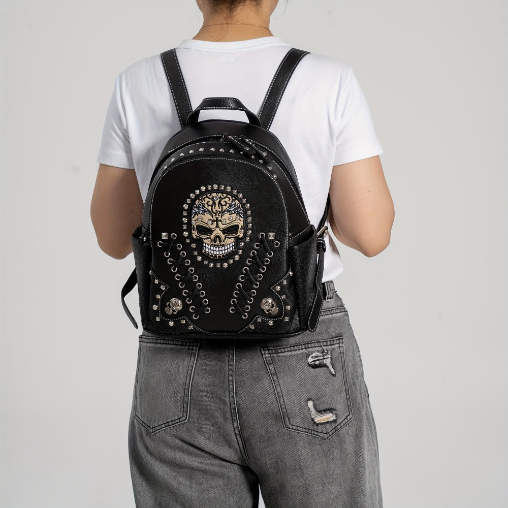Backpack for Women – 3 Piece, Vegan Leather – detail view 11