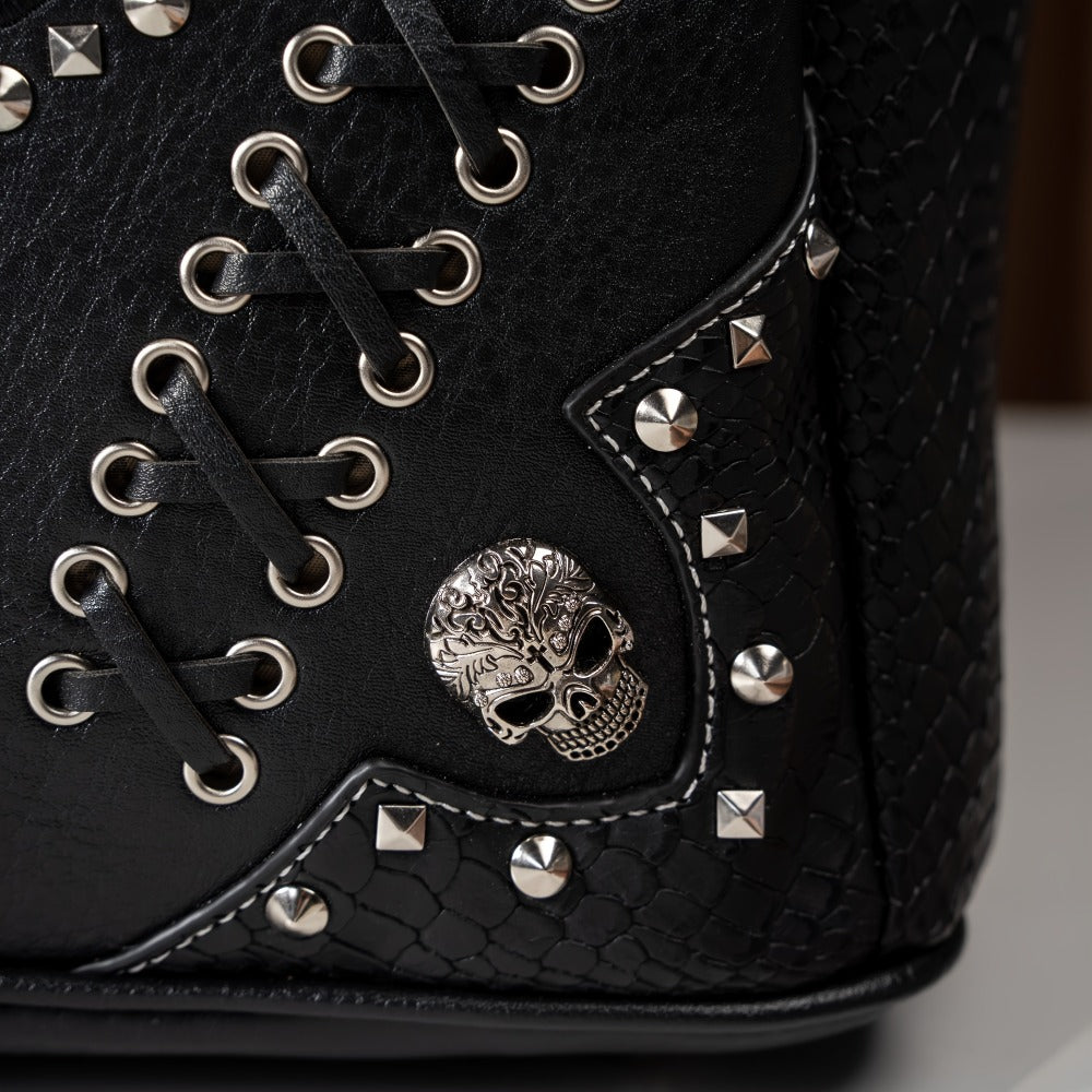 Backpack for Women – 3 Piece, Vegan Leather – detail view 12