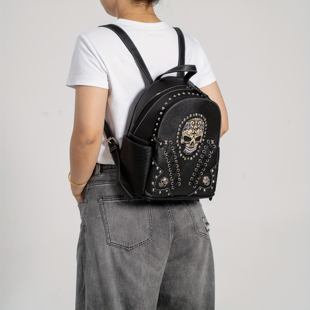 Backpack for Women – 3 Piece, Vegan Leather – detail view 6