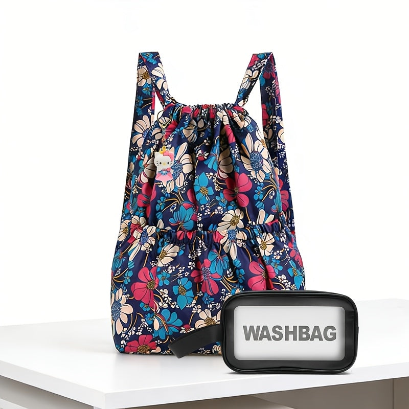 Backpack for Women – 3-Piece, Foldable, Large Capacity, for Travel – detail view 3