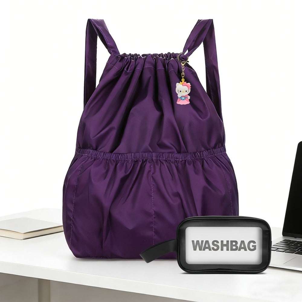 Backpack for Women – 3-Piece, Foldable, Large Capacity, for Travel – detail view 9