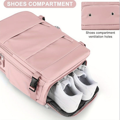 Backpack for Women – 30L, Polyester, Large Capacity, for Travel & Work – detail view 9
