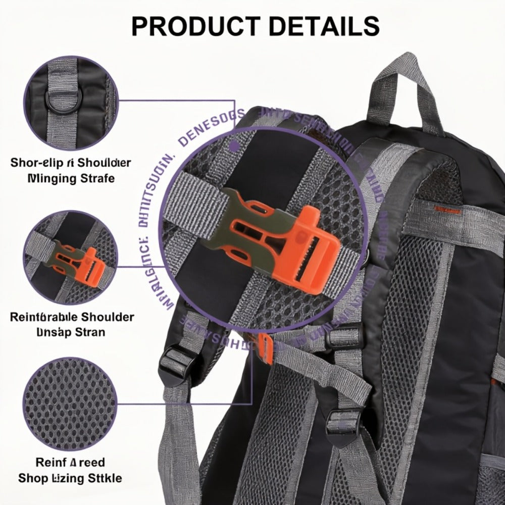 Backpack for Women – 40L, Large Capacity, for Travel & Everyday Use – detail view 15